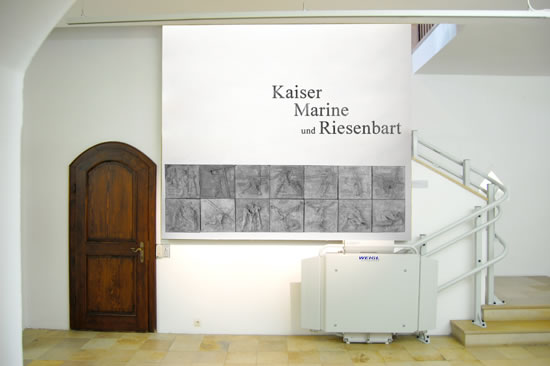 Fotomontage zur neuen Dauerausstellung „Kaiser, Marine und Riesenbart“