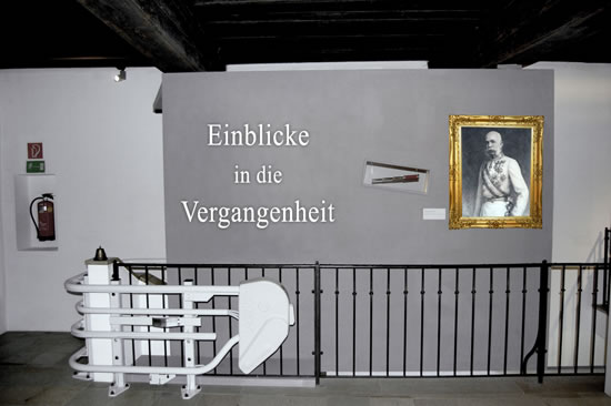 Fotomontage zur neuen Dauerausstellung „Kaiser, Marine und Riesenbart“