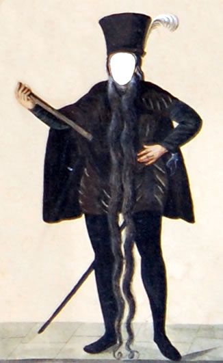 lebensgroßer Fotofigurenaufsteller von Hans Staininger