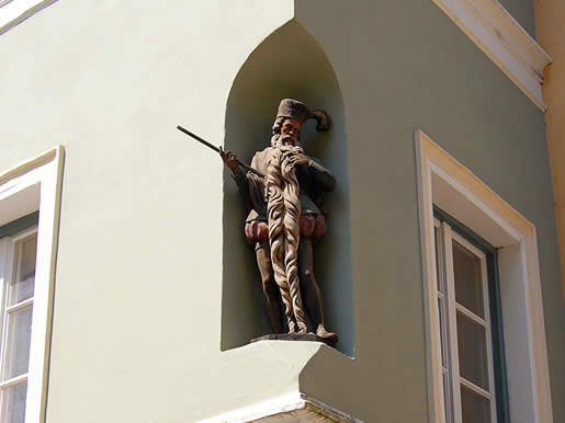 Originalfoto Hans Staininger in der Hans Staininger Gasse